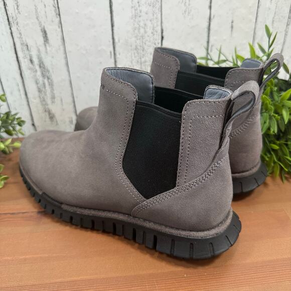 Cole Haan Men's Zerogrand Waterproof Chelsea Boots Size 7 Wide - Picture 4 of 9